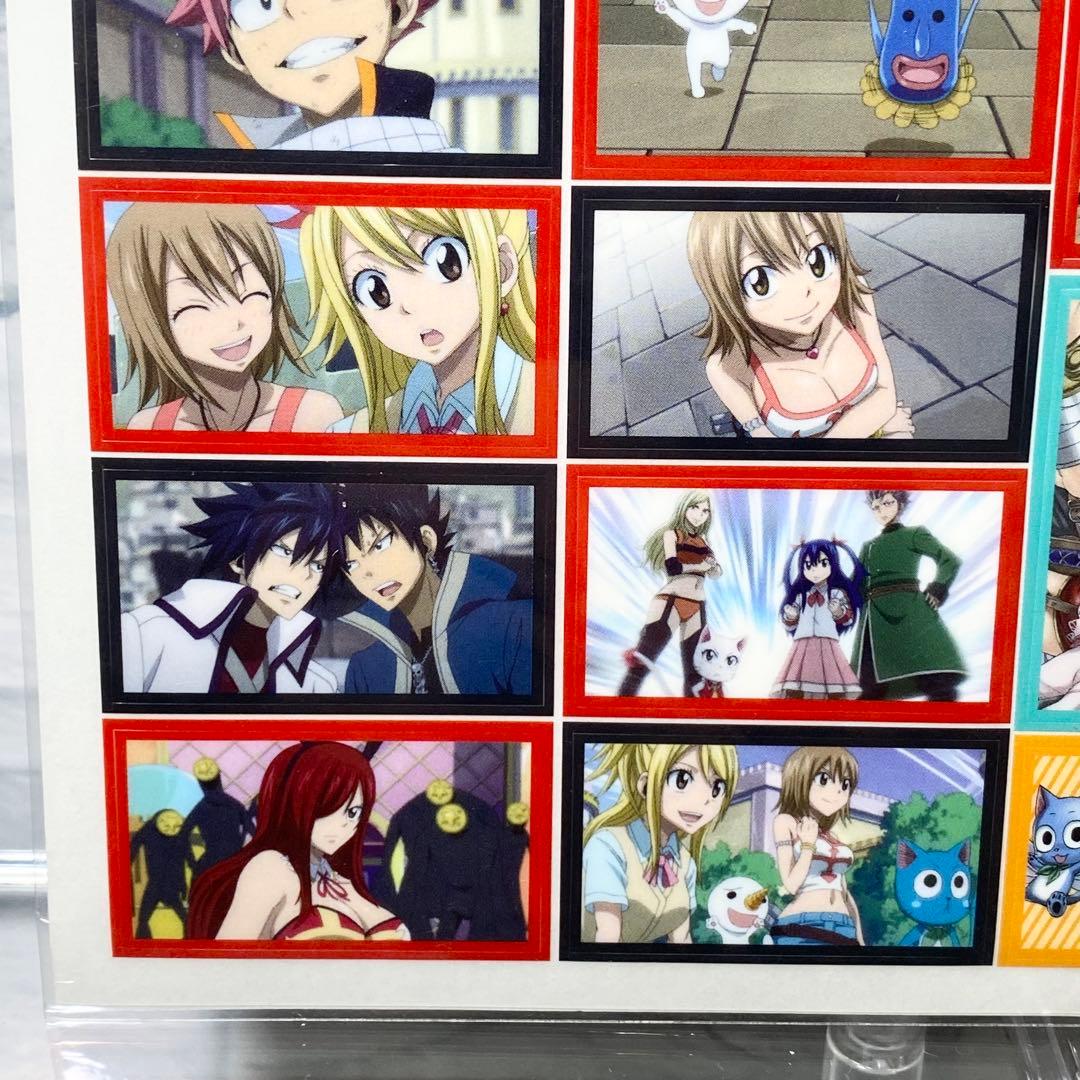 FAIRY TAIL フェアリーテイル クリアファイル ステッカー セット
