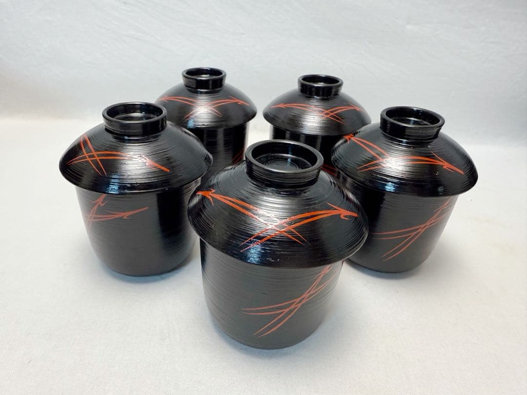 懐石道具 木製 懐石皆具一揃 五客揃 利休形 和食器 茶道 利休形 茶器揃