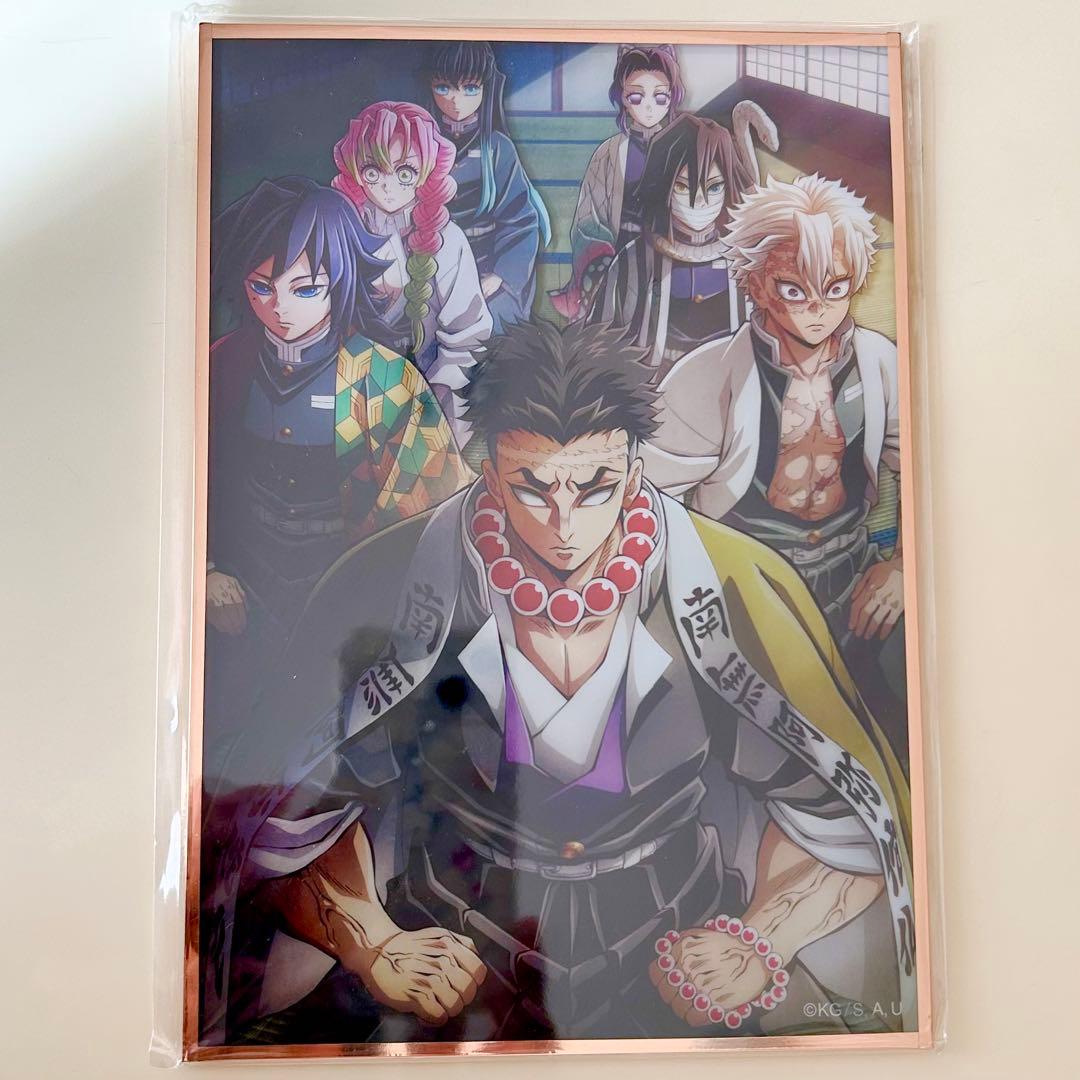 鬼滅の刃 鬼滅シアター キービジュアルアクリル色紙　柱稽古編　柱結集編 GOODS | 『鬼滅シアター -「鬼滅の刃」特別編集版 劇場上映-』｜4月4日