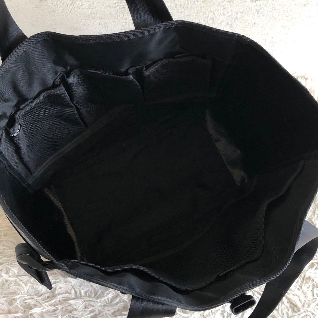 未使用級 大容量】ポーター ヒート トートバッグ 黒 バリスティック