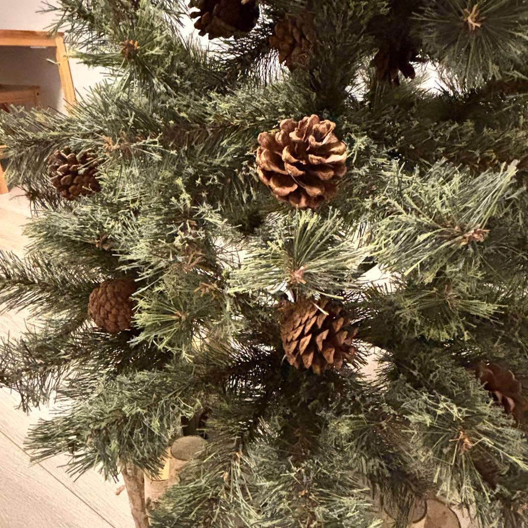 正規品 アルザス クリスマスツリー 120cm 脚元隠し、トップスター