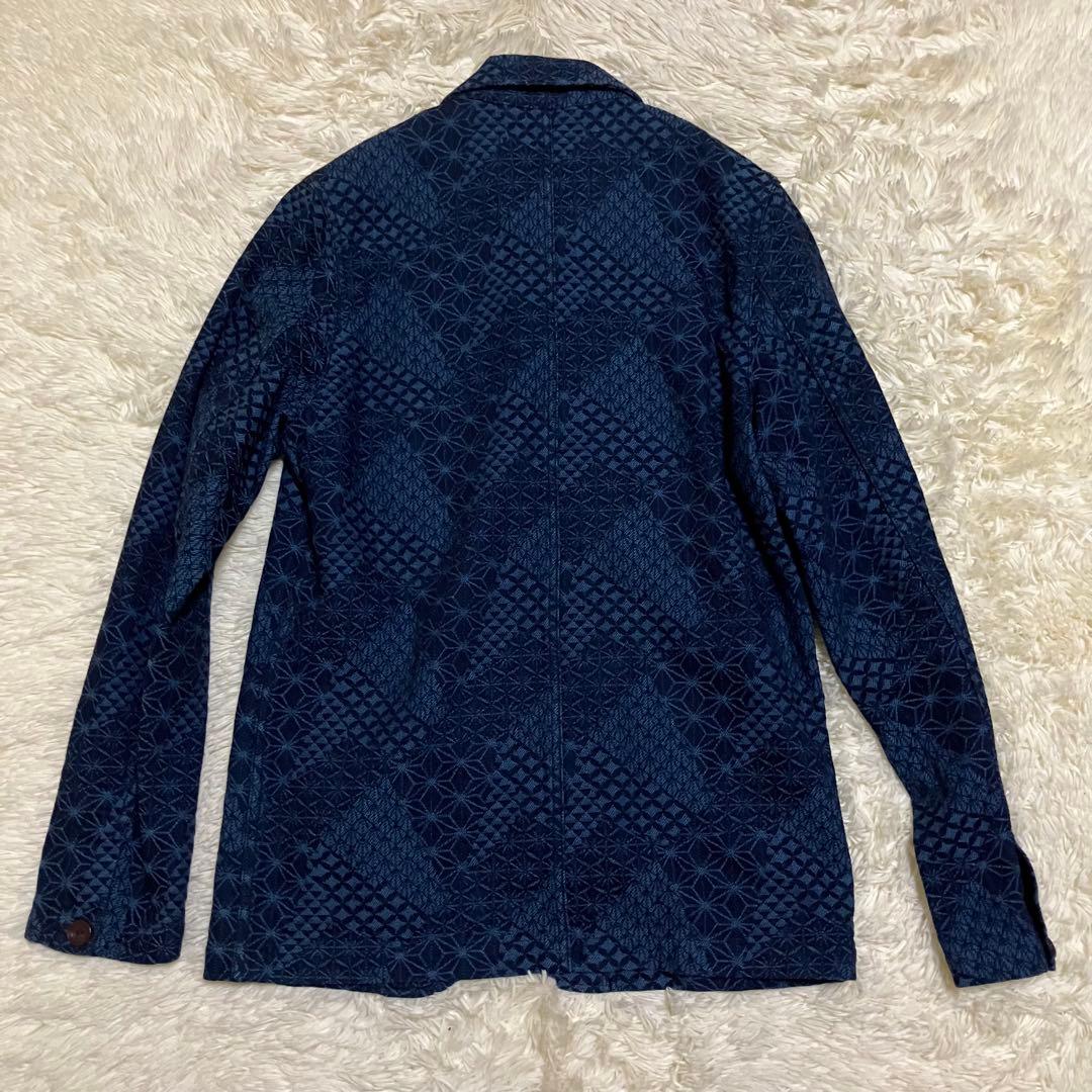 未使用 ステュディオダルチザン KIRIKO 切子 インディゴ デニム - メルカリ