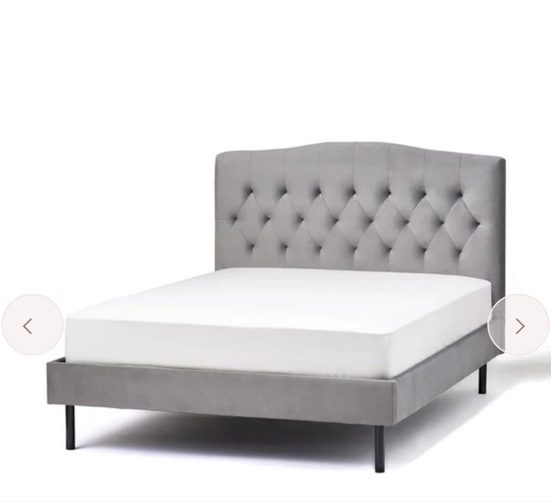 ブリッサ ベッド ディンプル セミダブル グレー ブリッサ ベッド ディンプル セミダブル グレー | Francfranc（フラン