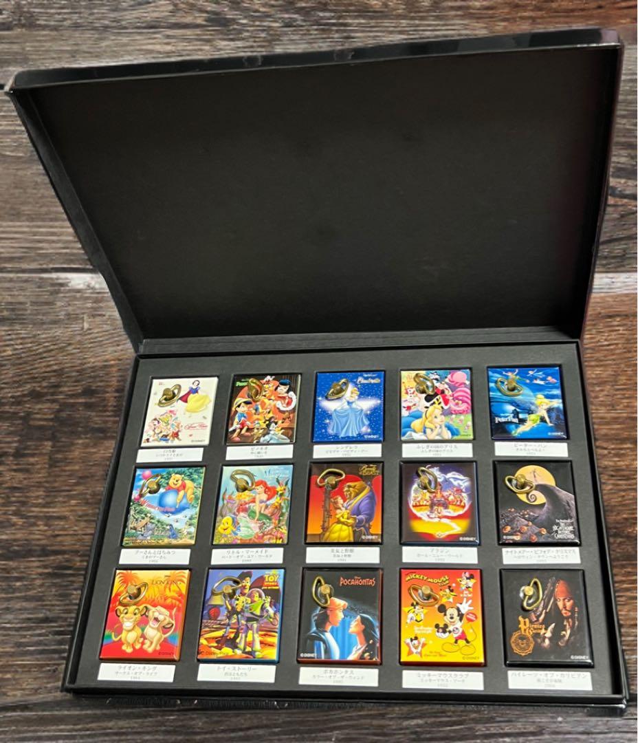 Disney store 15周年 ミニオルゴール 15個セット Disney STORE (ディズニーストア) ディズニーグッズ ☆ 15周年