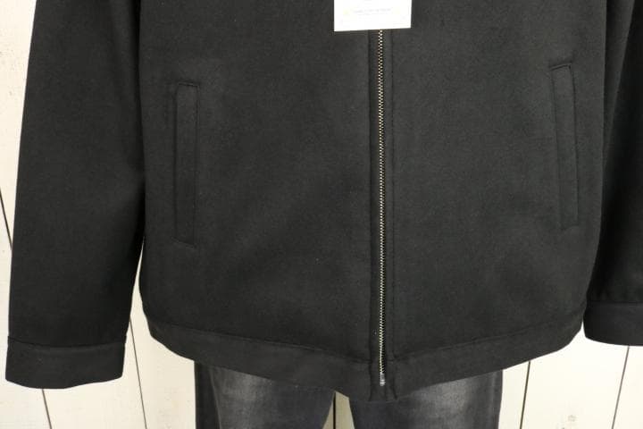 24AW【新品】☆CALEE：PE メルトン スウィングトップ ジャケット L