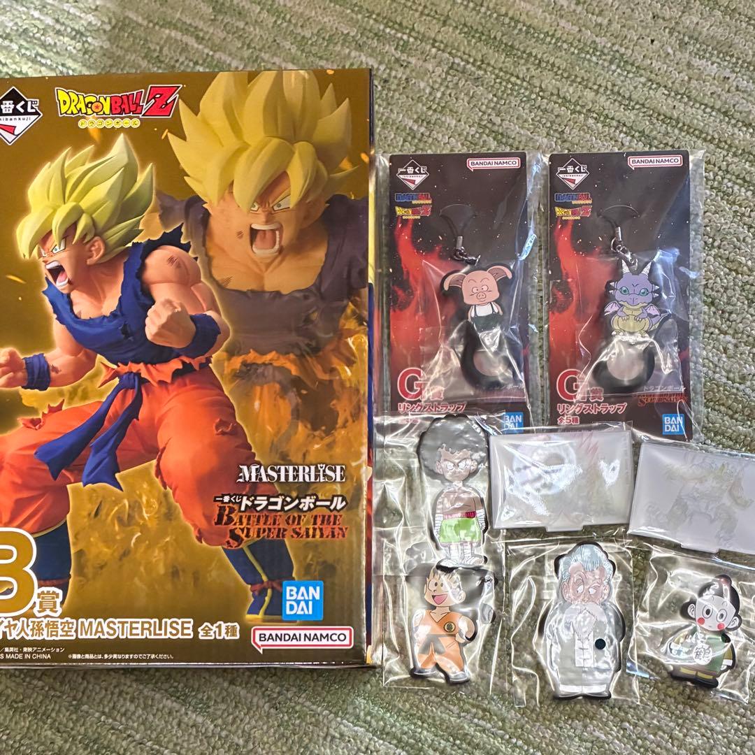 B賞 超サイヤ人孫悟空 MASTERLISE ＋おまけ下位賞8点セット - メルカリ