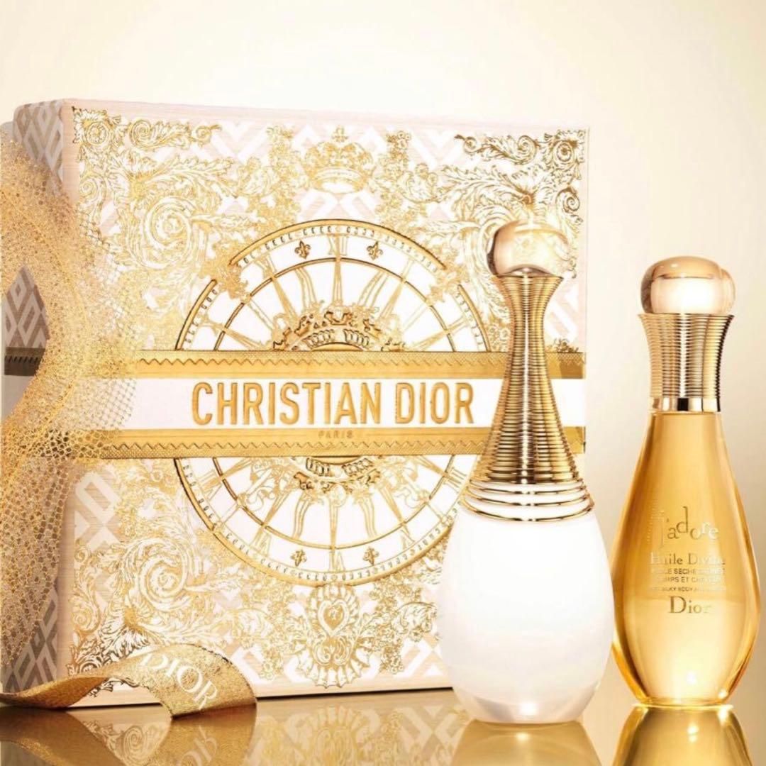 Dior 香水　ジャドール パルファン ドー & ボディ&ヘアオイルのセット ディオール / ジャドール パルファン ドー コフレの公式商品情報｜美容