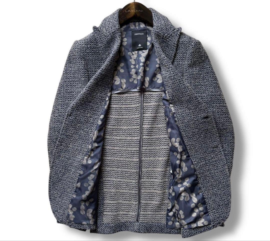 SUNHOUSE ウール カシミア ニット テーラージャケット - メルカリ