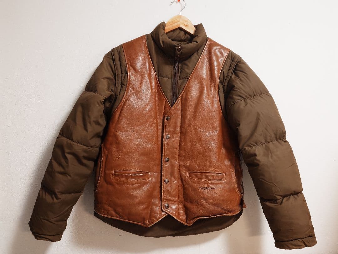 ぱ*ー様 80年90年代 ショット SCHOTT DOWN 2WAYダウンジャケ 楽天市場】80年代 ショット SCHOTT DOWN 2WAYダウンジャケット USA製