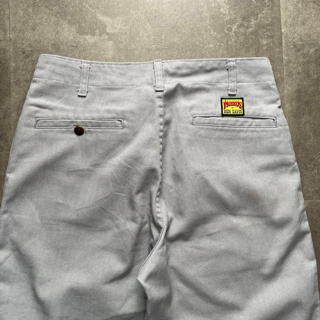 90s usa製 BEN DAVIS ベンデイビス フリスコ パンツ グレー - メルカリ