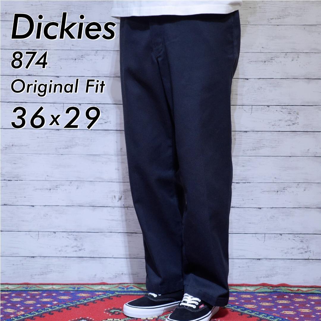 ディッキーズ Dickies W36 L29 874 チノパン ブラック 黒 - メルカリ