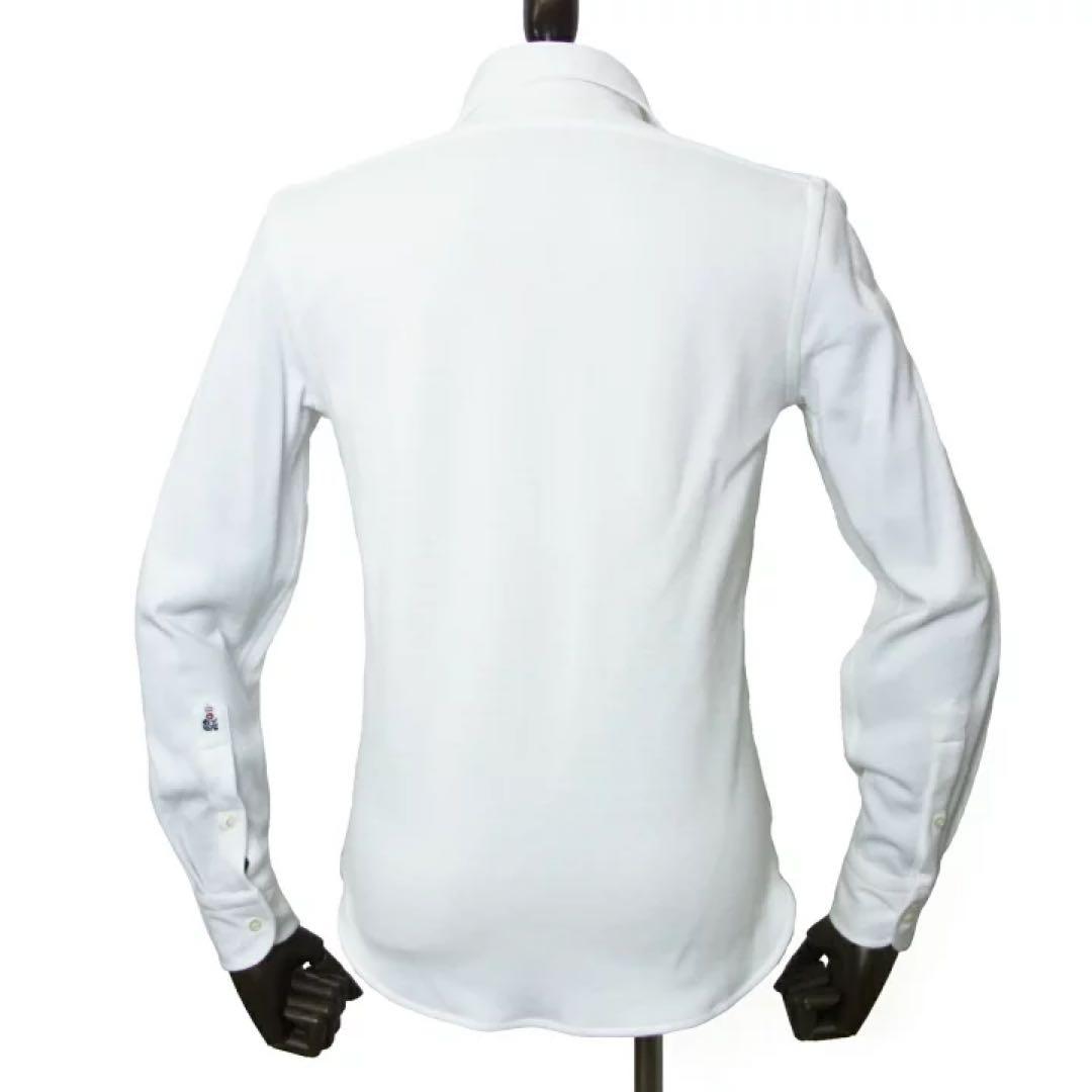 GUYROVER ギローバー カッタウェイ セミワイドカラー ホワイトイタリア