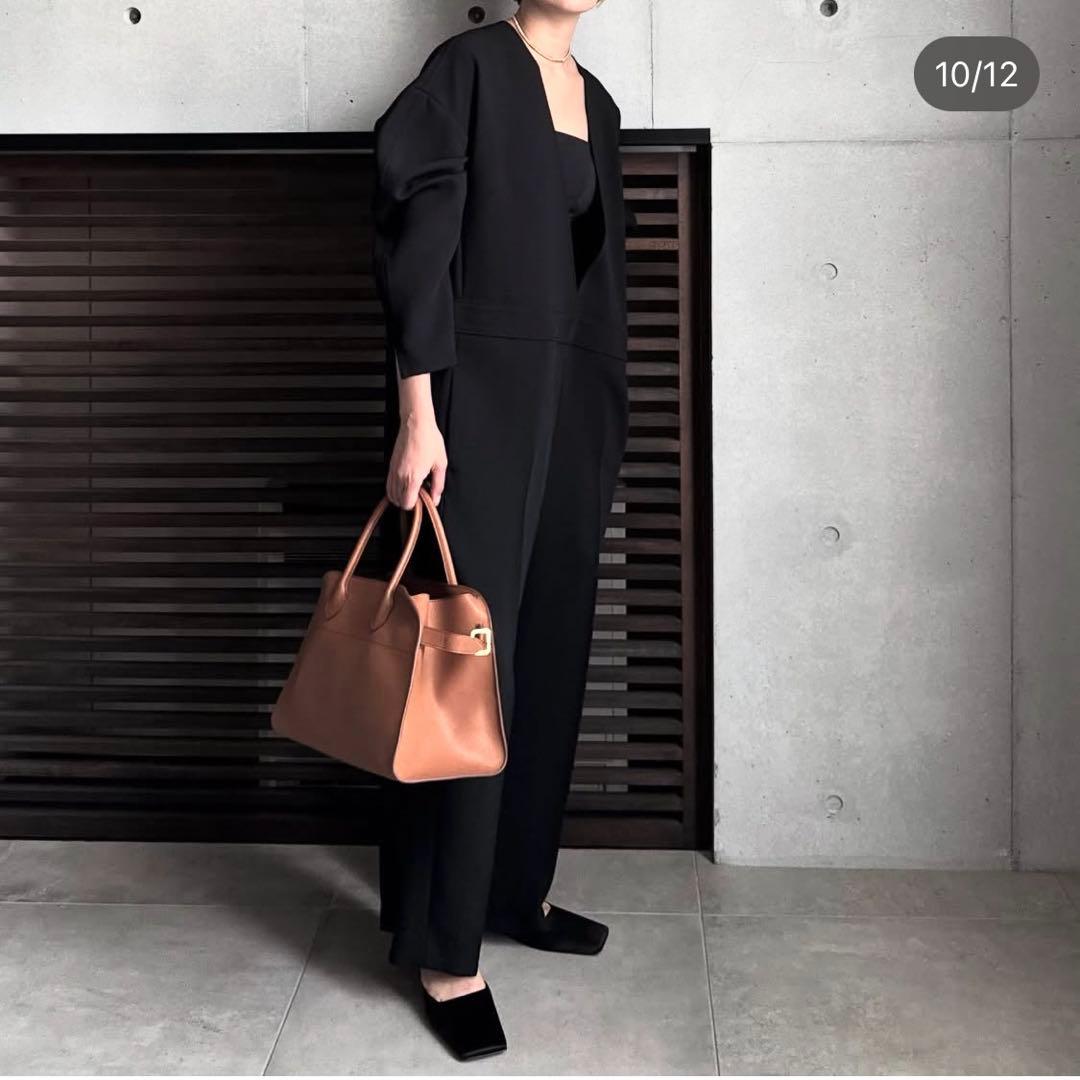 LOHEN ローヘンVNECK COMBINASON Vネックコンビネゾン 36