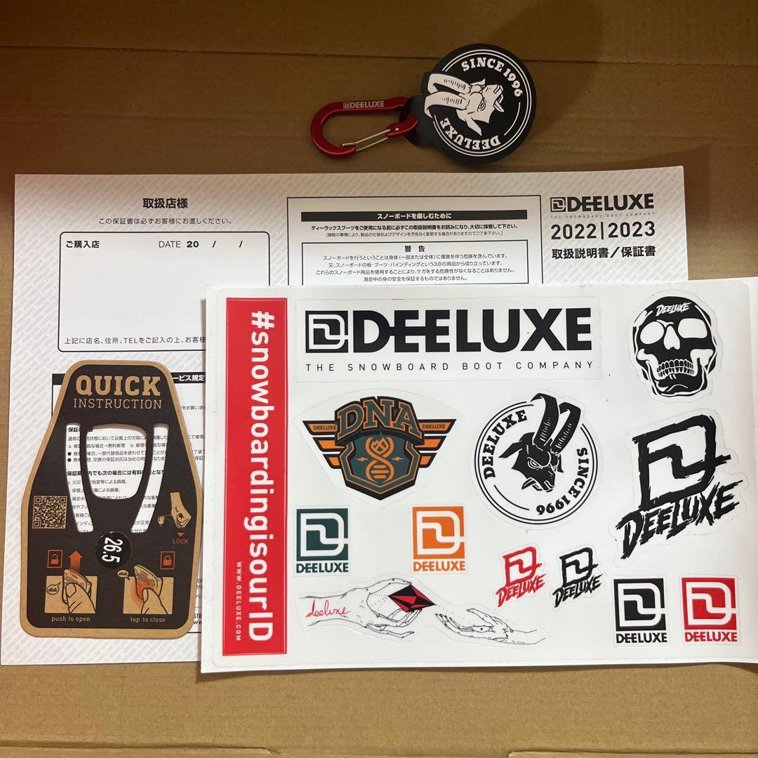 22-23 DEELUXE【ID LITE】BLACK 26.5cm