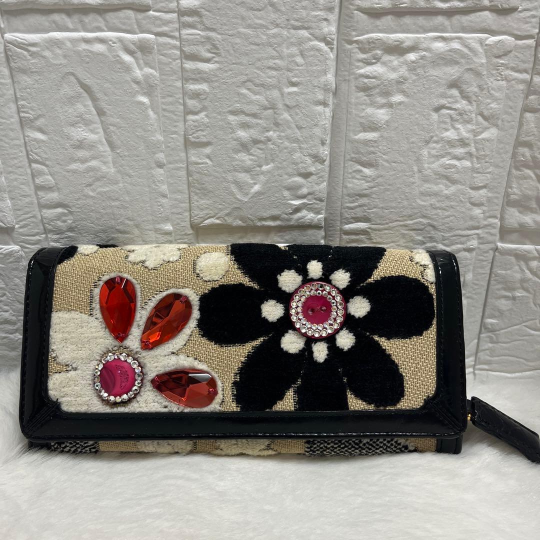 369 シンクビー Think Bee! 長財布 マーガレット レディース - メルカリ