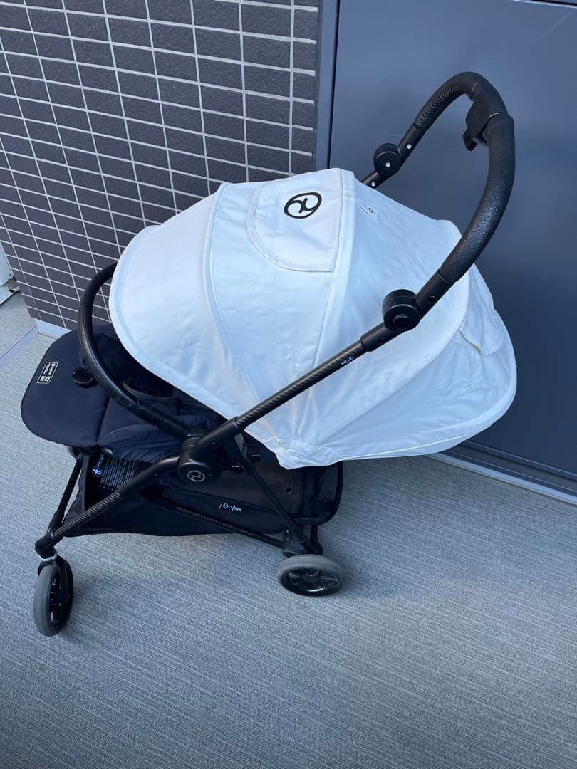 Cybex 2022年製メリオカーボン 三越伊勢丹限定カラー コットンホワイト