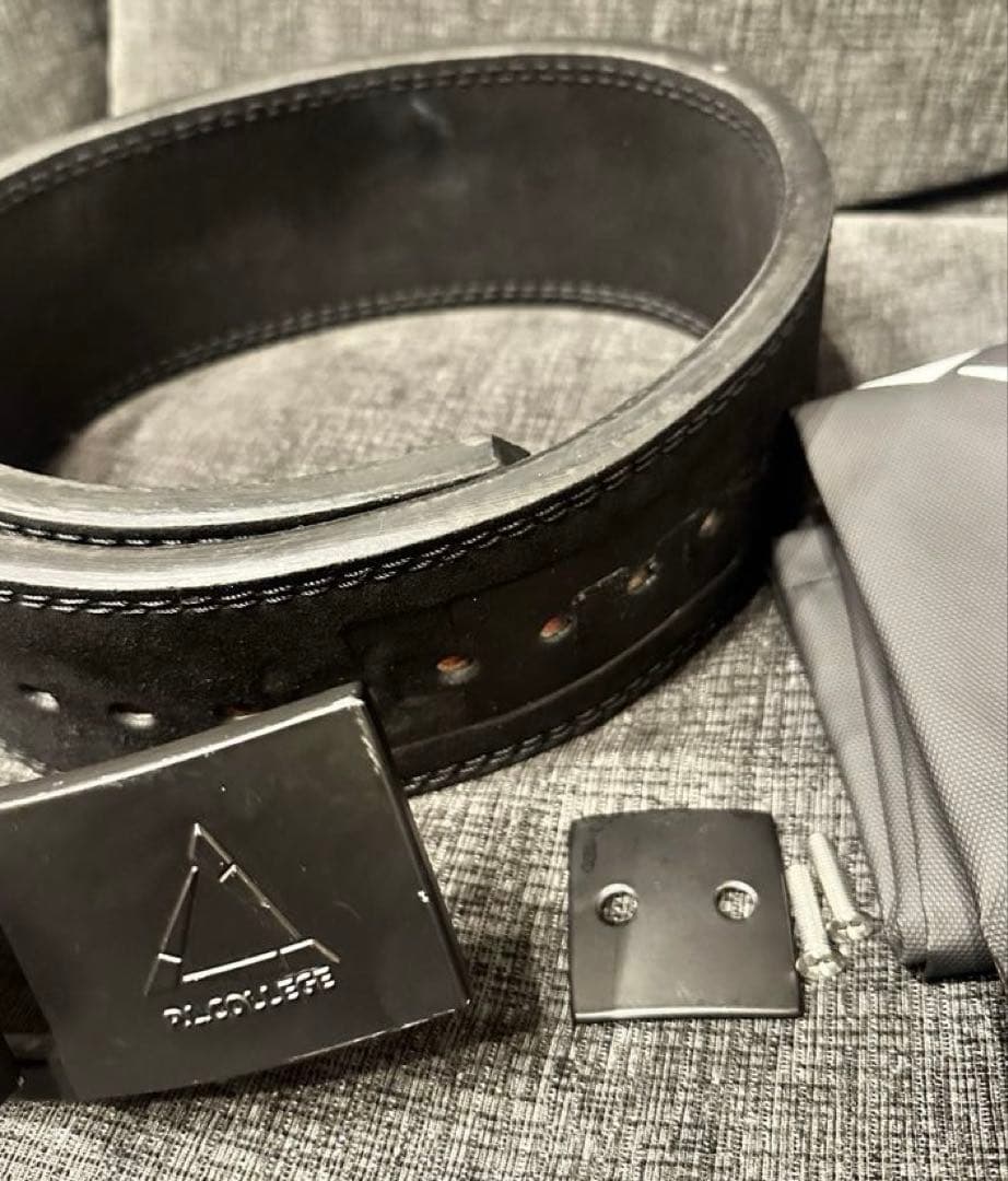 【中古品】P.L.COLLEGE パワーベルト Mサイズ PLカレッジ