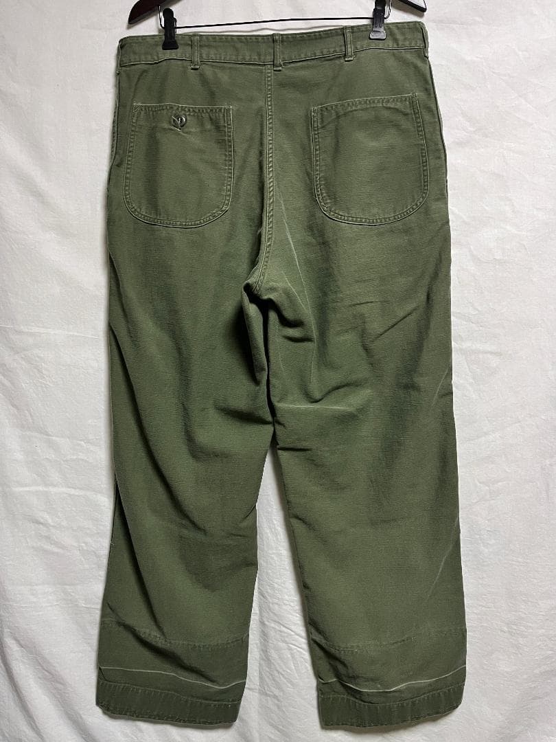 50's USMC P58 ユーティリティ ベイカーパンツ コットンサテンモデル