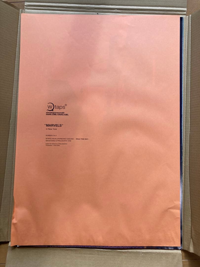 非売品】WTAPS ポスター MARVELS in New York - メルカリ