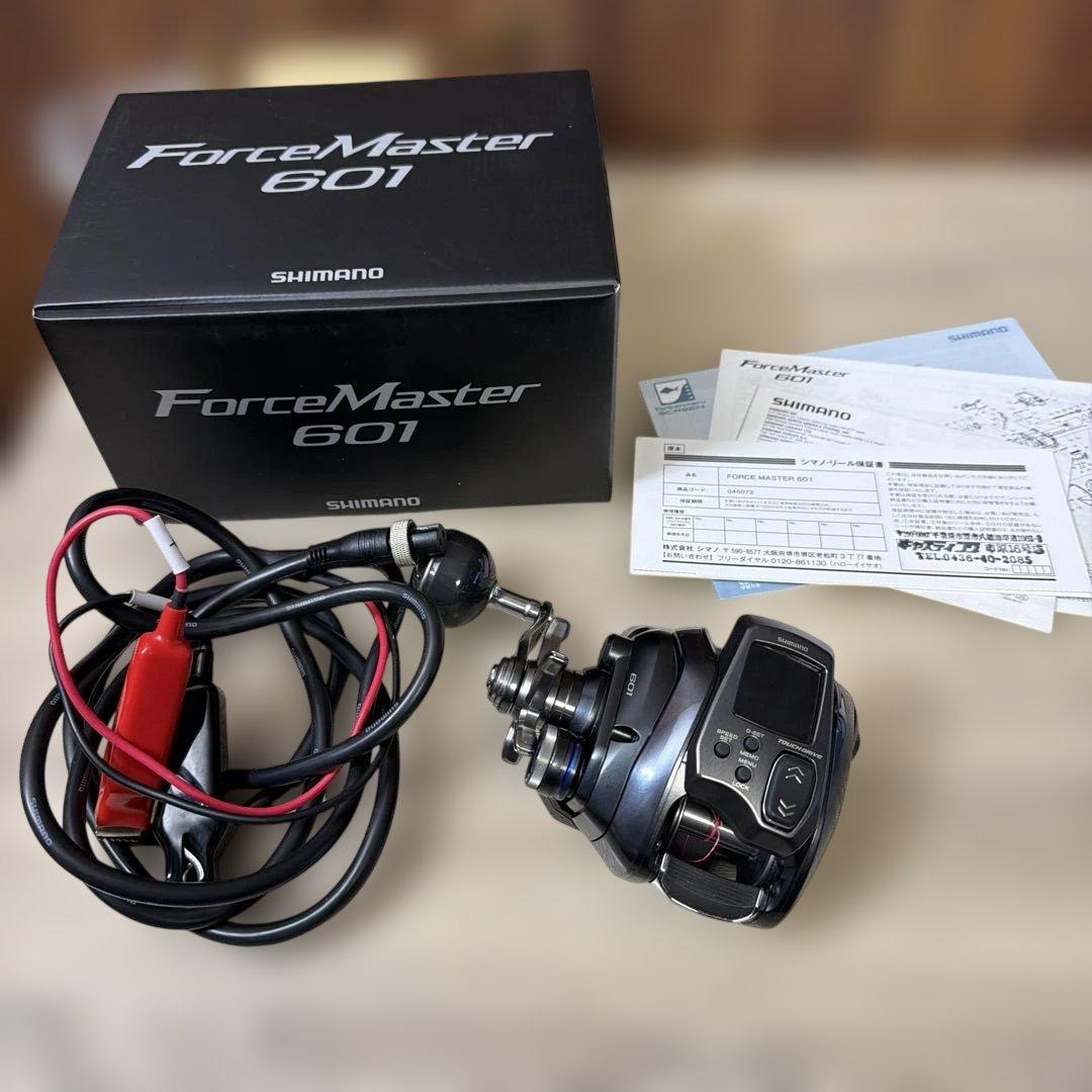 23年SHIMANO ForceMaster 601 電動リール シマノ（SHIMANO） シマノ23 フォースマスター 601 左ハンドル (2024年