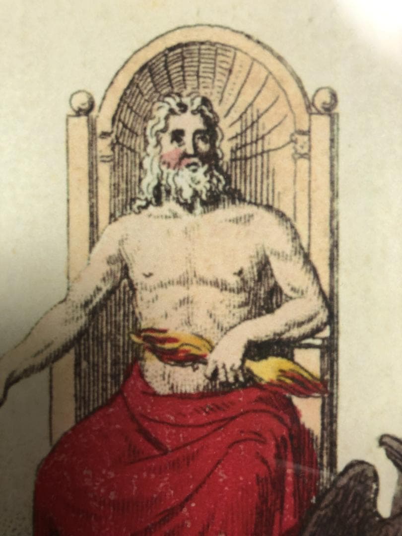 HauHau JOHN DERIAN デコパージュ マルス ジュピター