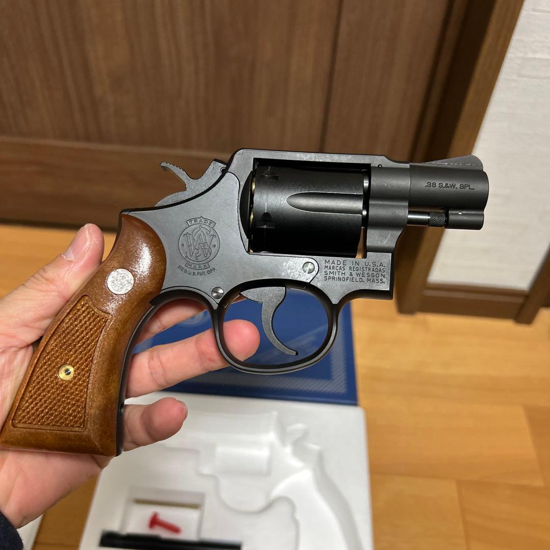 タナカ コルト パイソン Rモデル ガスガン M10 スクエアバット