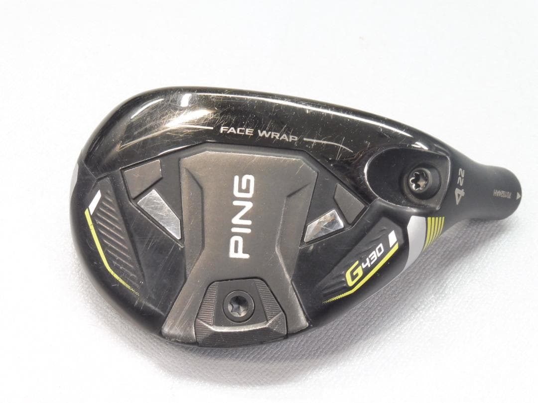 PING ピン G430　4U 22゜ ヘッド 新品・未使用】PING G430 ハイブリッド U4 22° ヘッド＋ヘッドカバー