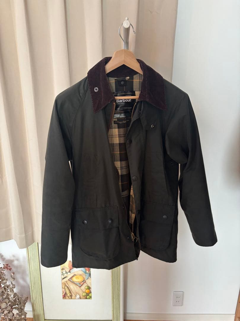 Barbour BEDALE セージ　34 ダークグリーン ジャケット Barbour Bedale Jacket Sage C34（バブアー ビデイル ジャケット