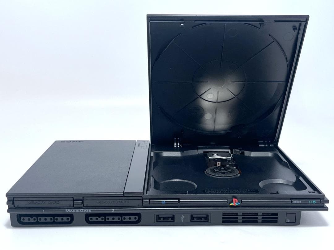 メンテナンス清掃 円周キズ対策 新品レンズ PS2 SCPH-70000 セット