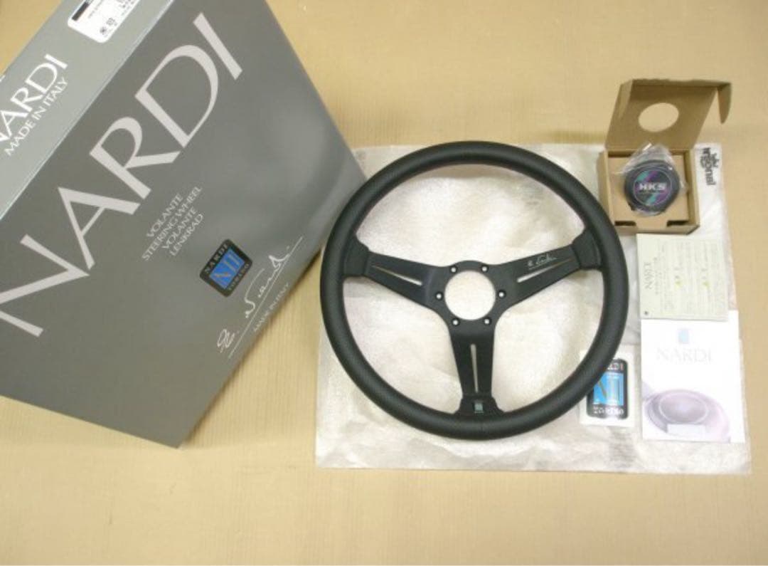 新品HKS NARDI　エッチケーエス ナルディ　ステアリング 限定モデル HKS数量限定スティアリング|NARDI SPORTS - カトーレーシング