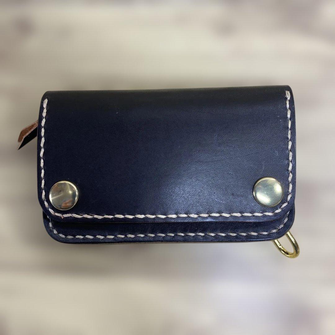 トラッカーウォレット丘染（茶芯）7 - メルカリ