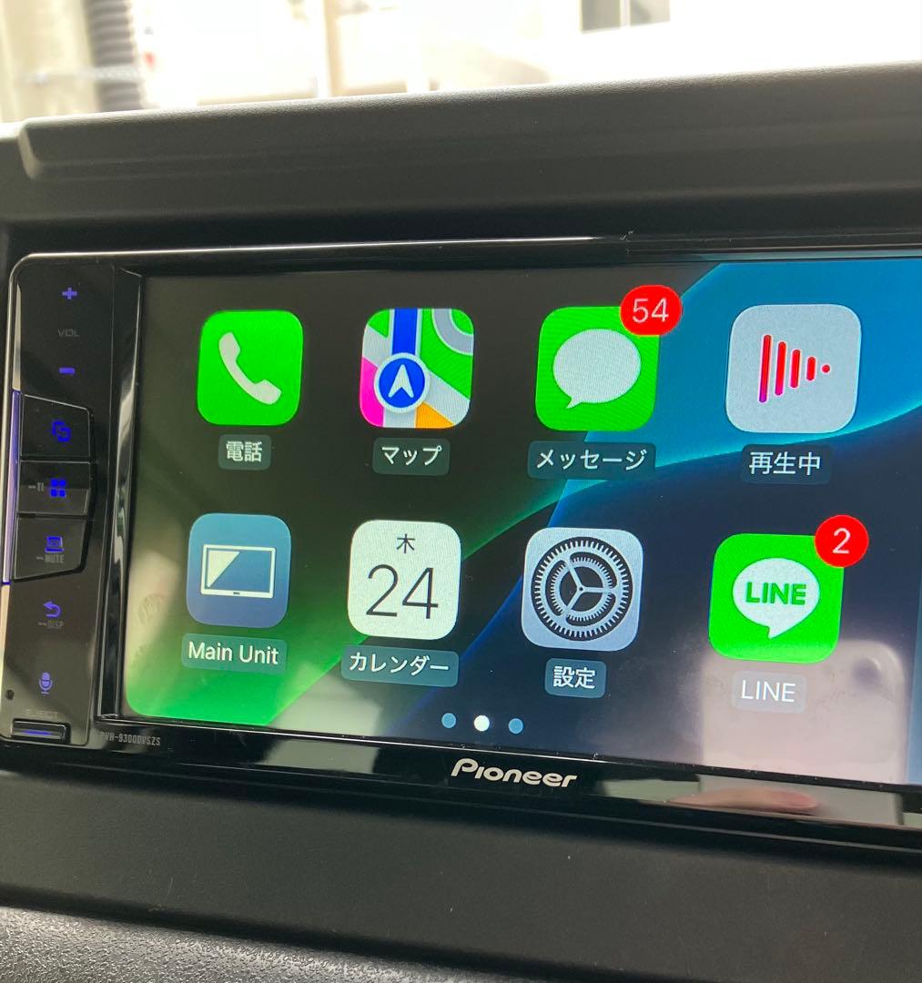 パイオニア スズキ純正OP [PVH-9300DVSZS]ディスプレイオーディオ