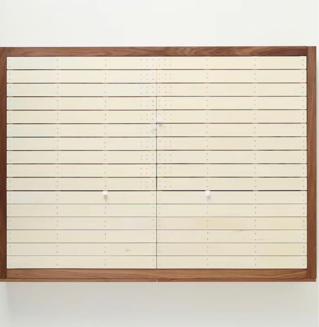 【送料込・引取可】　無印良品　収納ベッド ダブル　ウォールナット 収納ベッド・ダブル・ウォールナット材・Aユニット | 無印良品