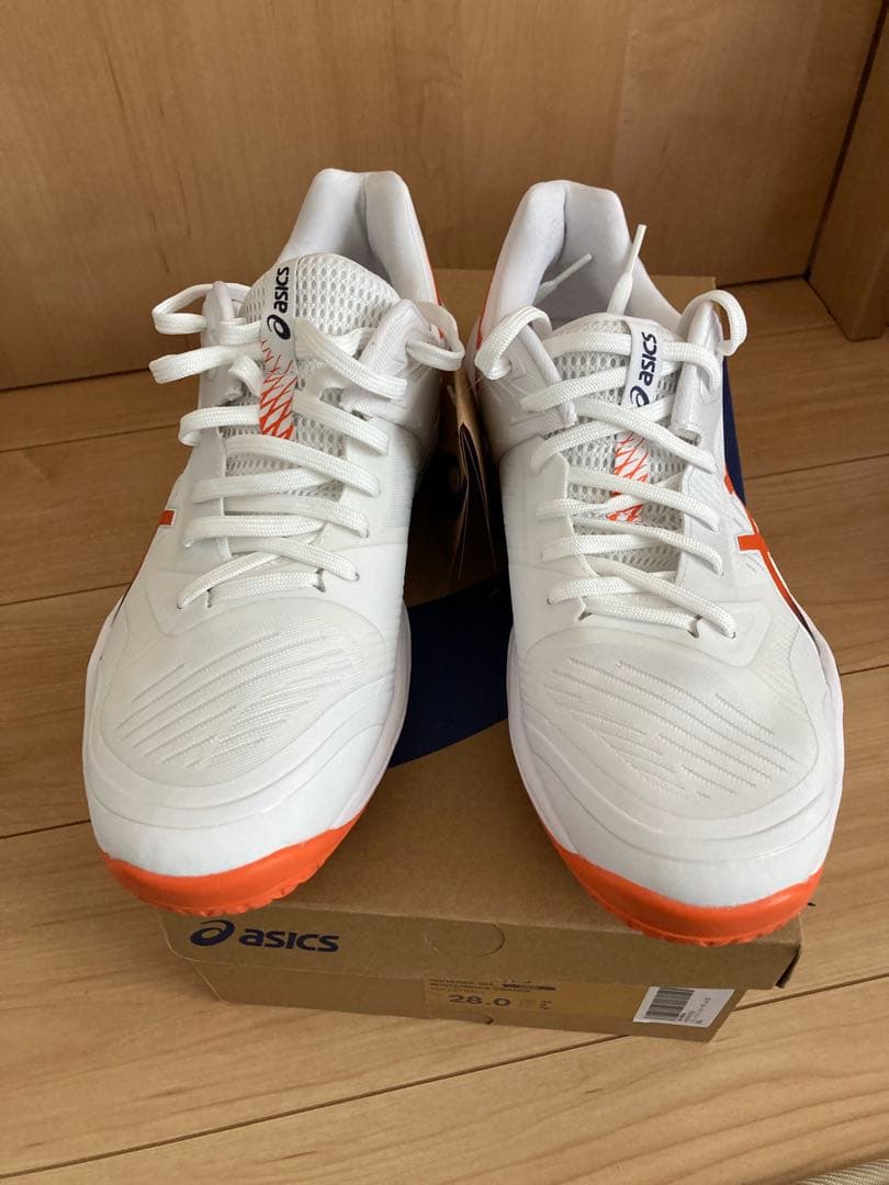 asics SKY ELITE FF 3 28.0cm ホワイト/オレンジ