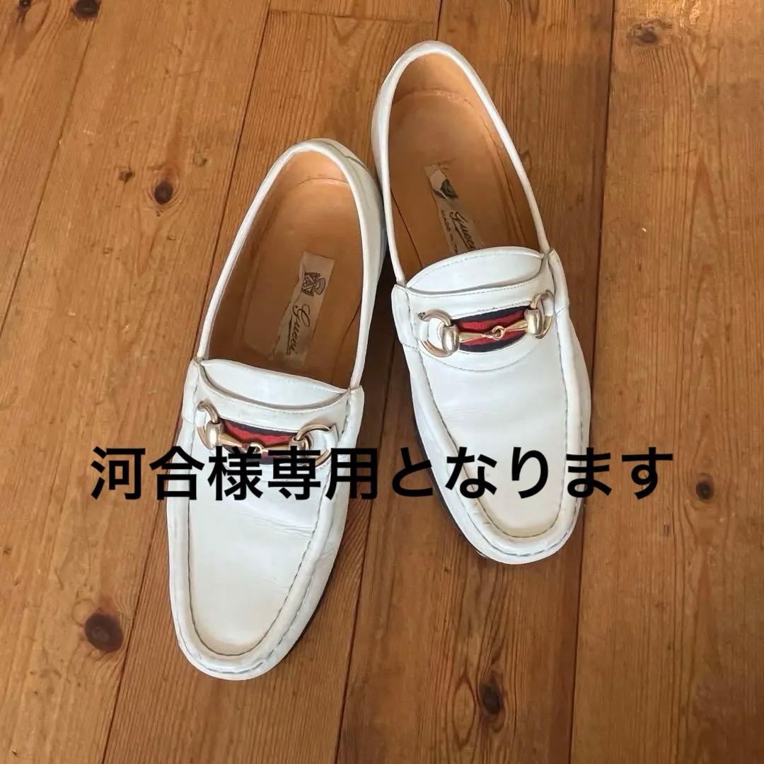 GUCCI グッチ レザー ローファー ヴィンテージ - メルカリ