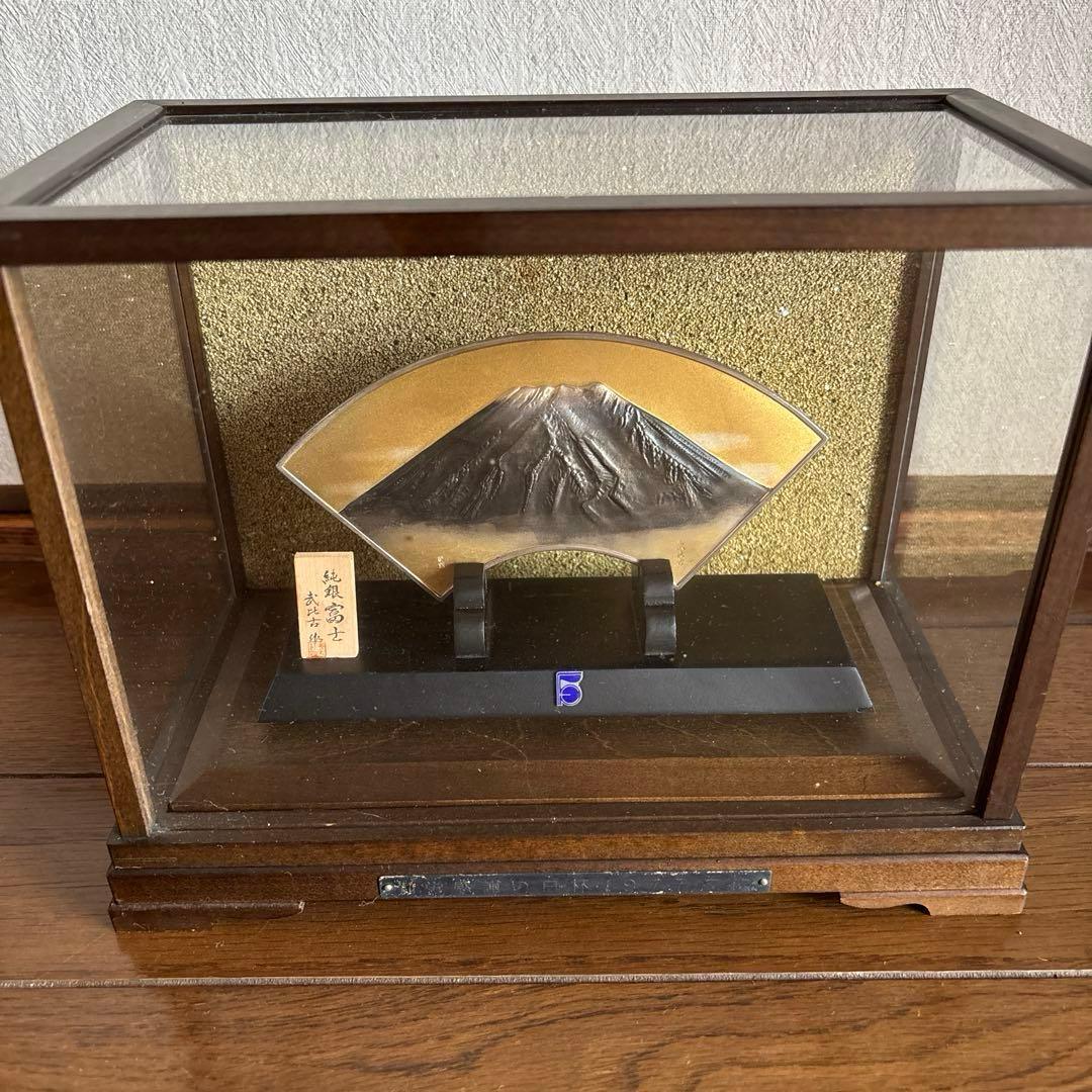 武比古 純銀 富士 純銀 額 富士 5号 - TAKEHIKO - 武比古 - 日本の伝統工芸・関工芸株式会社