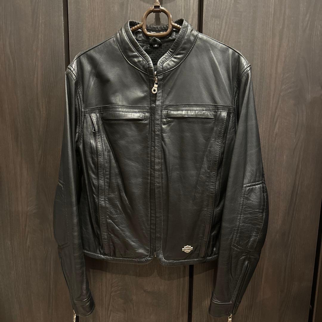 ハーレーダビッドソン レディースレザージャケット Harley Davidson（ハーレー・ダビッドソン） コート アウター 120周年