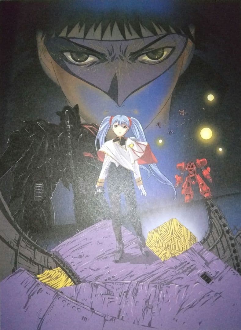 非売品〗劇場版 機動戦艦ナデシコ シートベルト啓蒙ポスターと劇場版