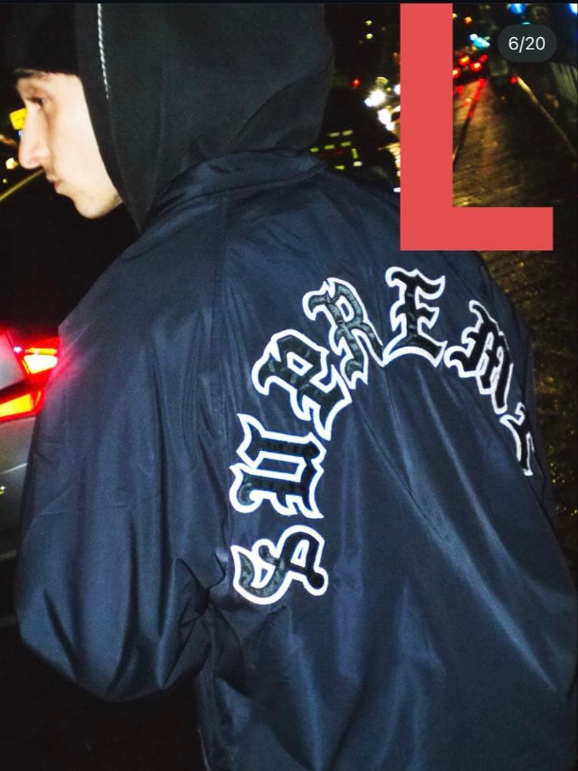 新品　supreme Old English コーチジャケット Fall/Winter 2025 Preview – Supreme