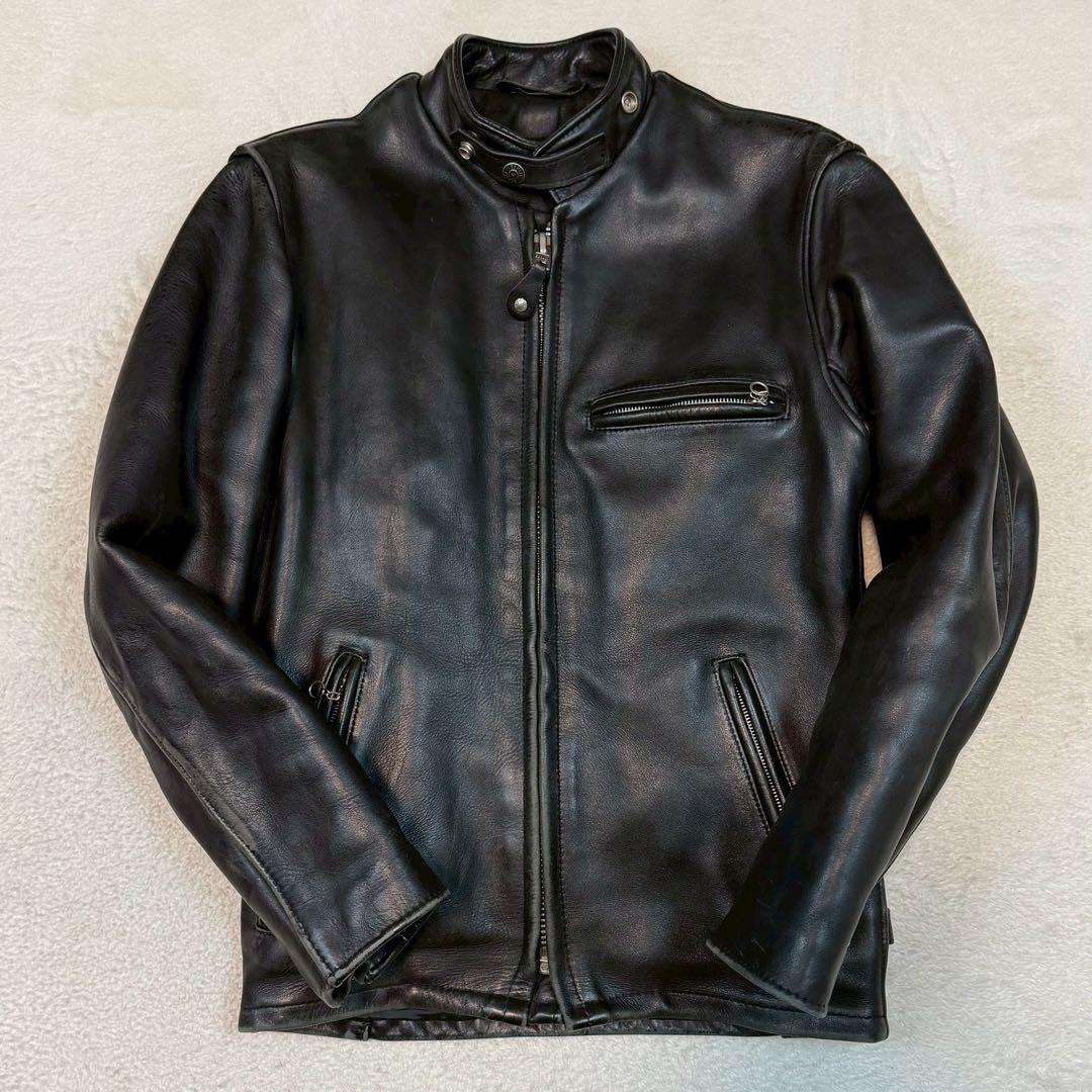 SCHOTT 641 ライダースジャケット 2way ライナー ブラック USA - メルカリ