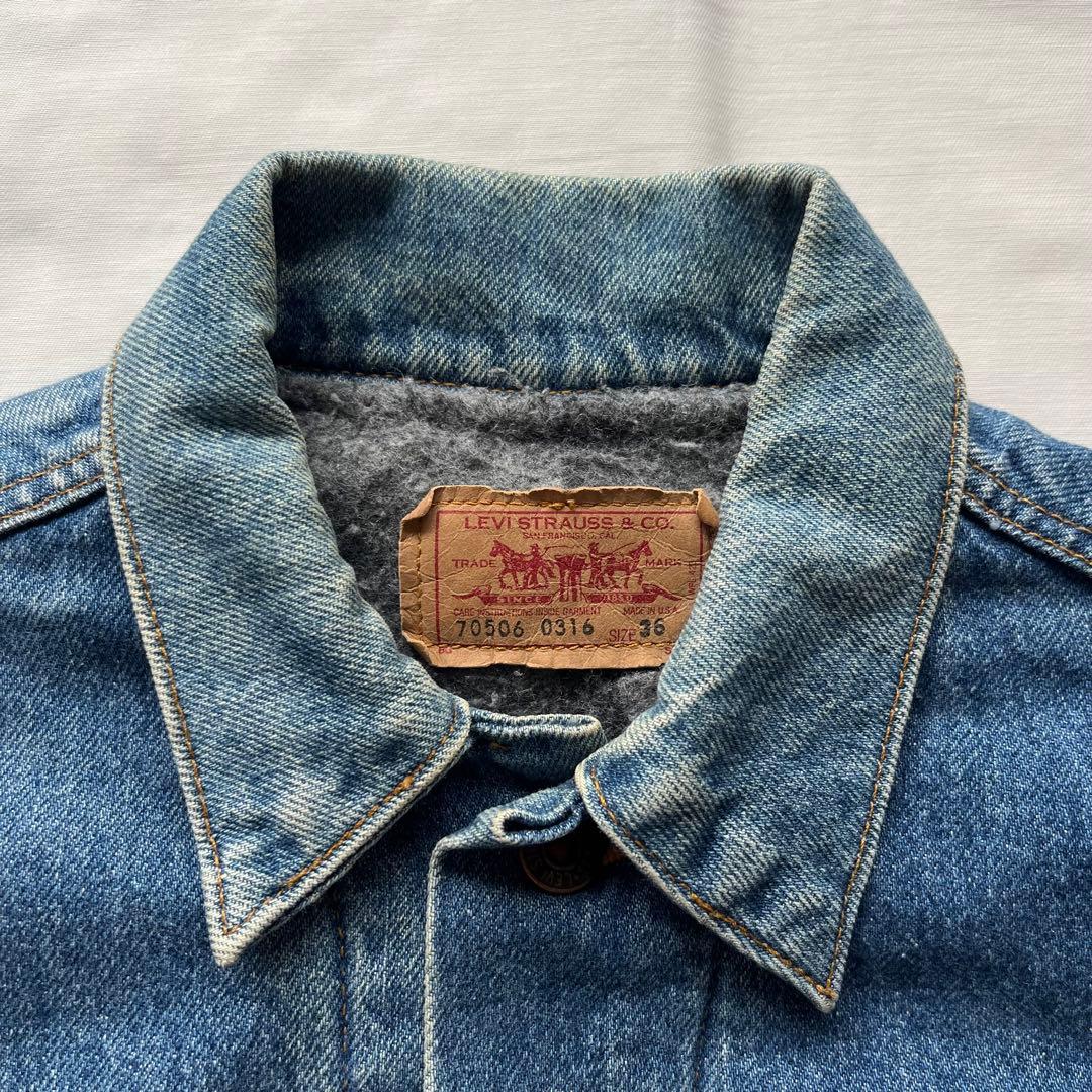 levi's リーバイス 70506 ブランケット 90s usa levis - メルカリ