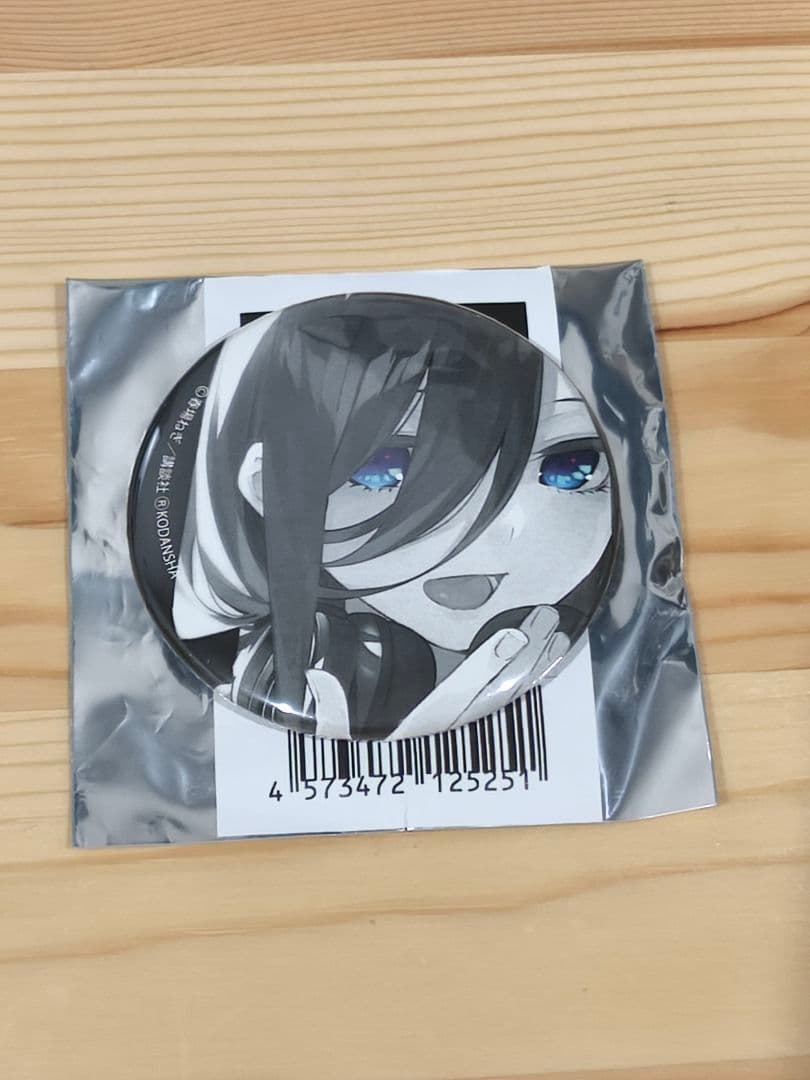 五等分の花嫁 中野三玖 缶バッジ グッズ-バッチ】五等分の花嫁＊ 缶バッジ 中野 三玖 5年後も五つ子は