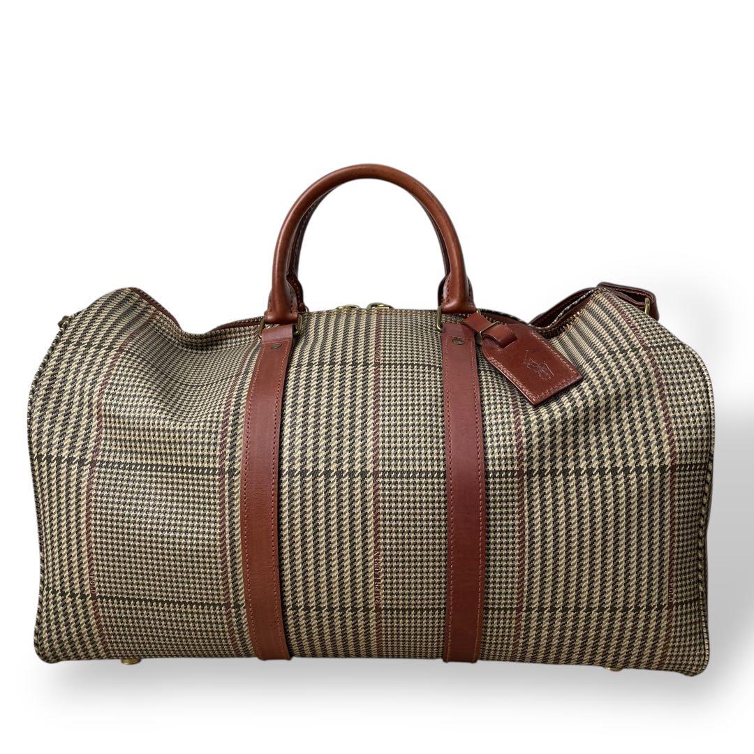 Polo Ralph Lauren Glen Check Duffle Bag