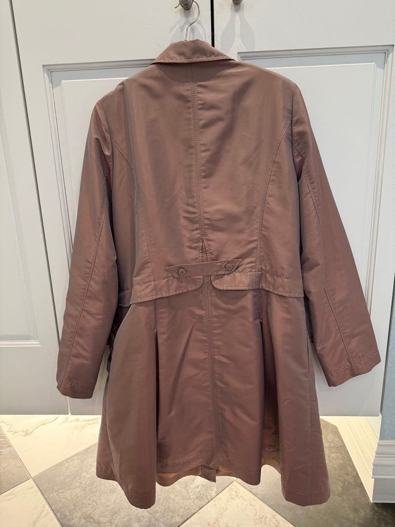 インポート ロッサrossa刺繍付きベージュトレンチコート