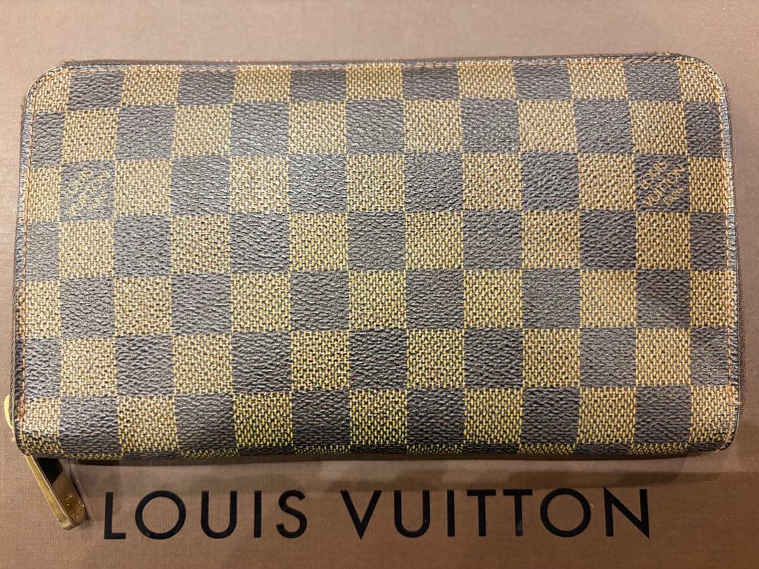 最終価格　百貨店購入品　LOUIS VUITTON ダミエ長財布　ルイ・ヴィトン n41661.jpg