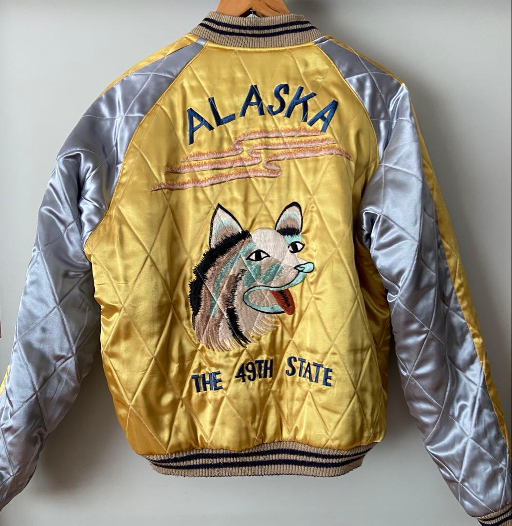 TAILOR TOYO テーラー東洋 ALASKA スカジャン ブラ - メルカリ