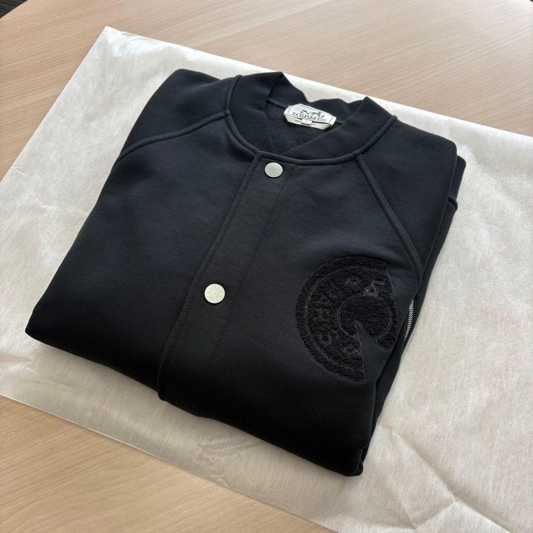 【エルメス・新品未使用】26SS テディブルゾン パッチ 《クルー・ド・セル》L