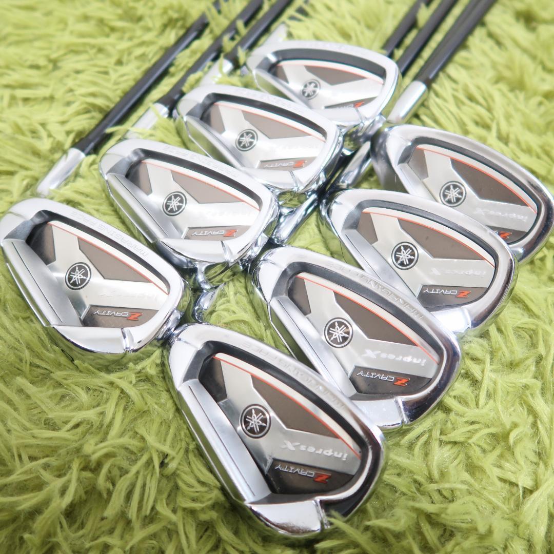 ヤマハ インプレス X Z キャビティ アイアン8本セット メンズゴルフ 初心者 ヤマハ inpresX（インプレスX）Z キャビティアイアンの試打レビュー