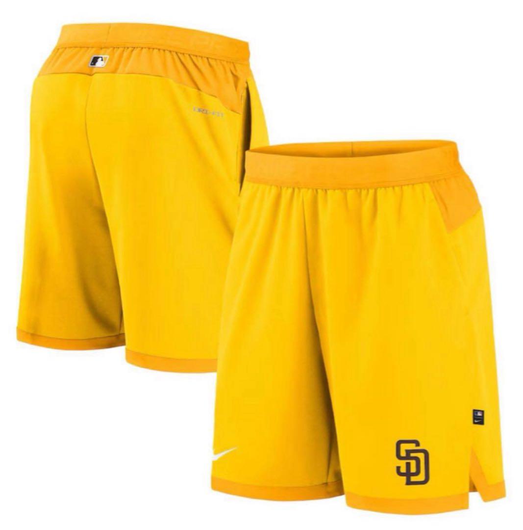 サイズM パドレス NIKE ショートパンツ ダルビッシュ選手着用モデル ナイキ サンディエゴ・パドレス ショートパンツ ハーフパンツ MLB