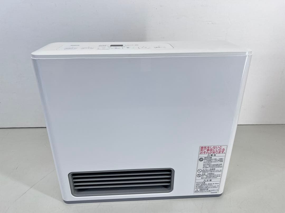 ノーリツ　ガスファンヒーター 都市ガス用　GFH-2403S-W5 美品 ノーリツ（NORITZ） ガスファンヒーター 都市ガス用 GFH-2403S 2016年